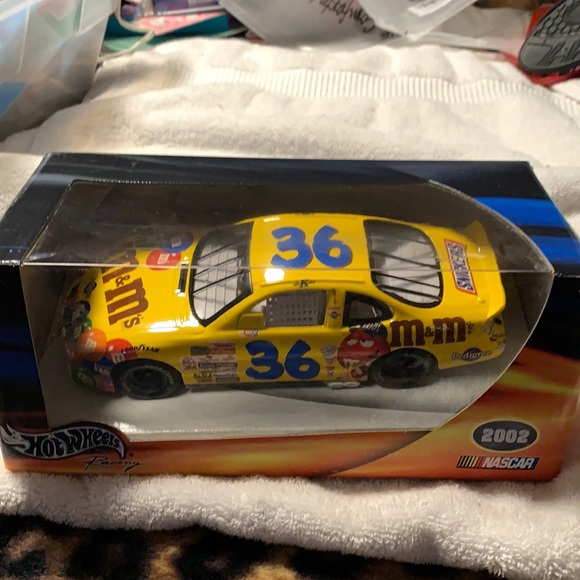 NASCAR HotWheels Ken Schrader #36 M&M die cast car